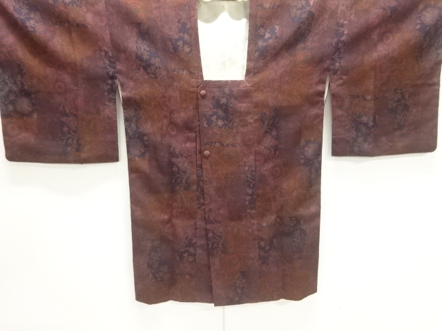 JAPANESE KIMONO / FLOWER / GRASS PATTERN MICHIYUKI COAT